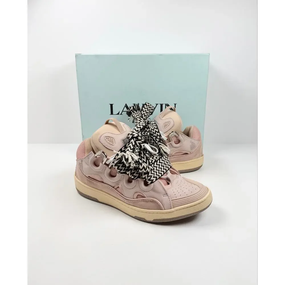 Size 45EU/12US - Lanvin Curb Pink Sneakers